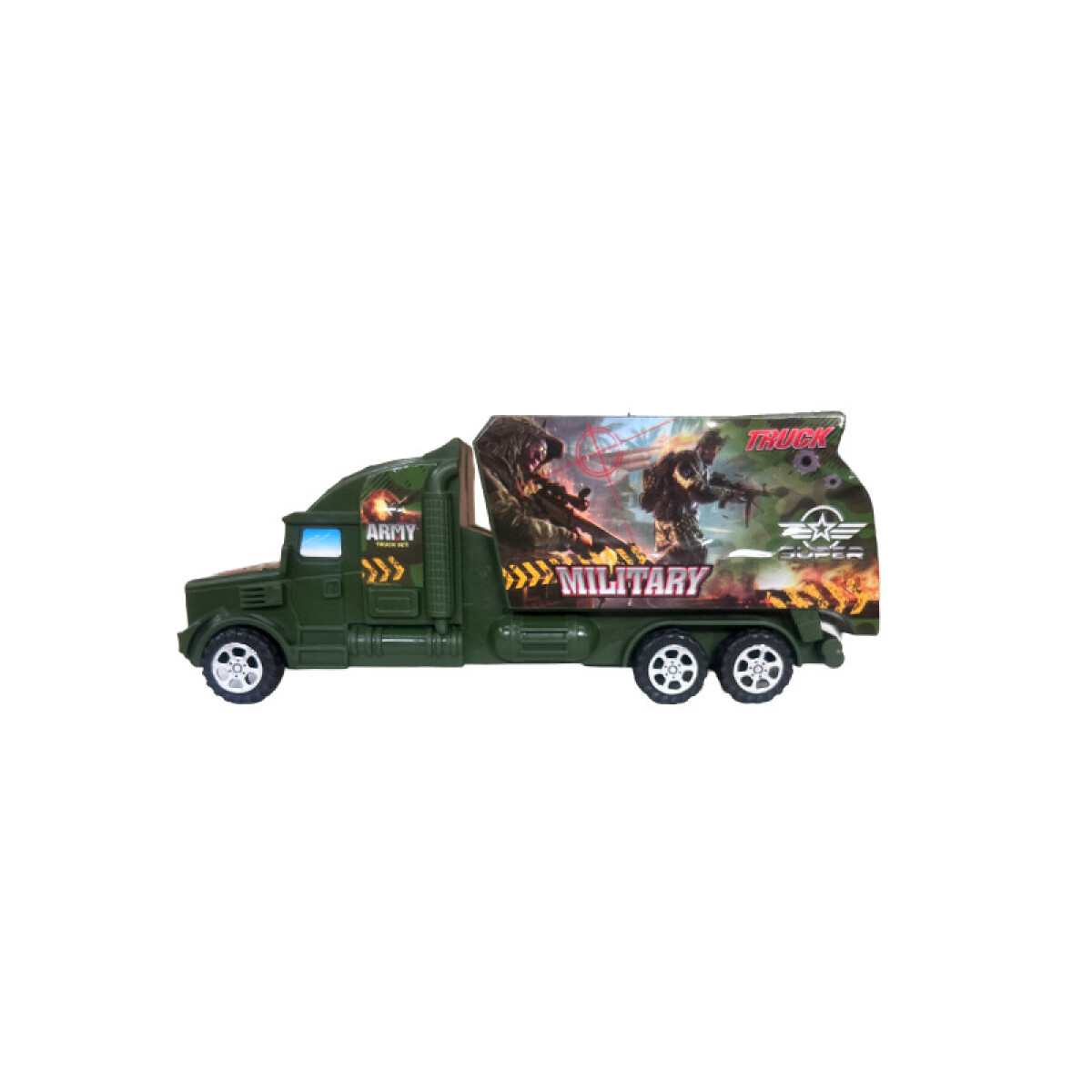 OUTLET Camión Militar caja 28*19*12.5 cm - Outlet Camión Militar Caja 28*19*12.5 Cm 