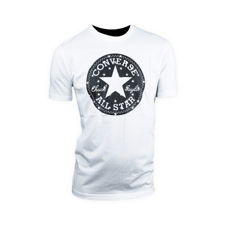 Remera Converse de Hombre - CHUCK PATCH STAR - 10006748A01 WHITE
