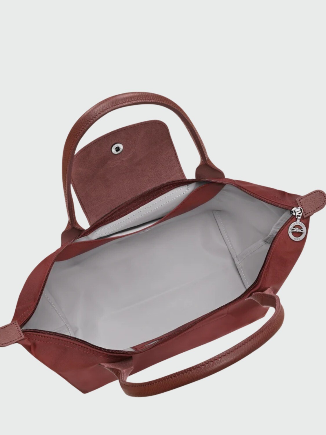 LONGCHAMP - LE PLIAGE ONE, MOCHILA M Bordó