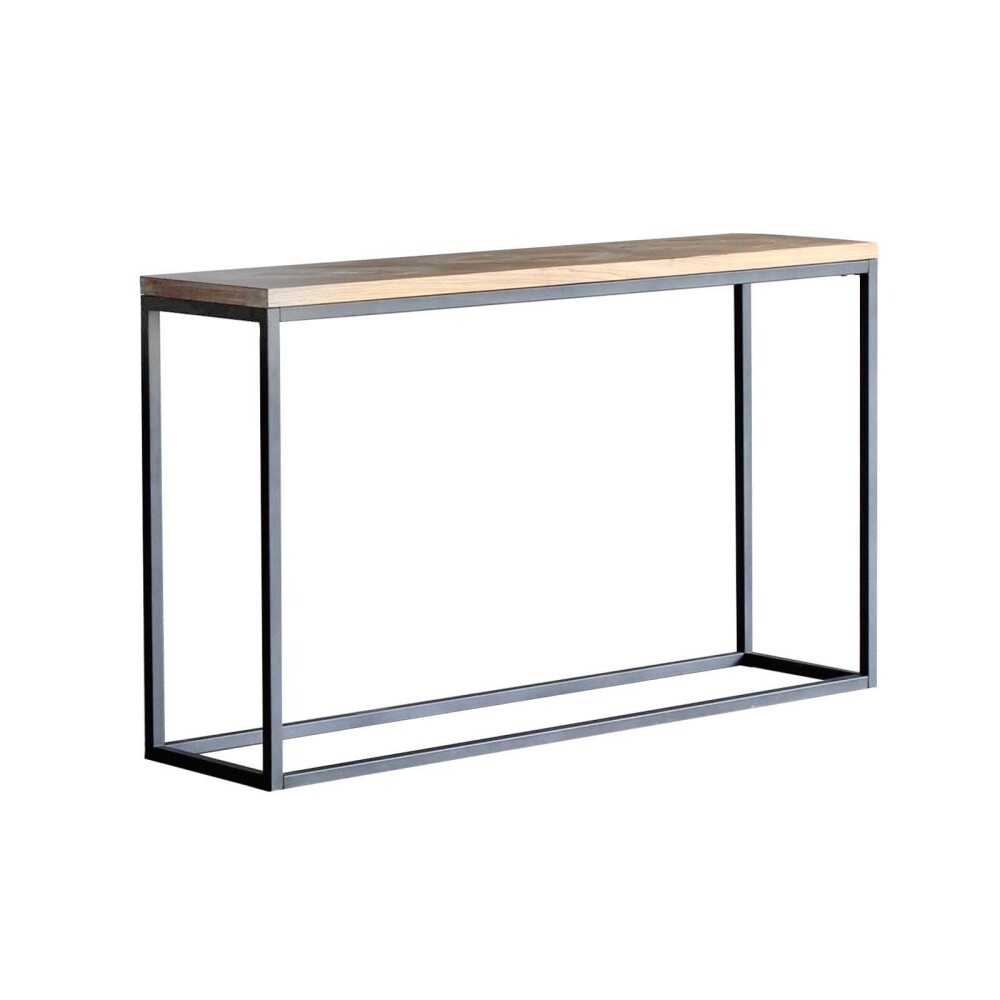 CONSOLA MADERA-Y-METAL NATURAL-BEIGE DOMINIQUE NATURAL