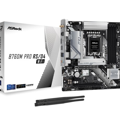 Mother Asrock B760M Pro Rs Lga 1700 Wifi 6E 001