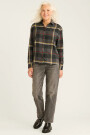 BOYFRIEND FLANNEL SHIRT Negro