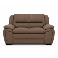 SOFÁ MODELO GEORGIA 2 LUGARES COLOR LISO MARRON REF.8290 Sofá Modelo Georgia 2 Lugares Color Liso Marron Ref.8290