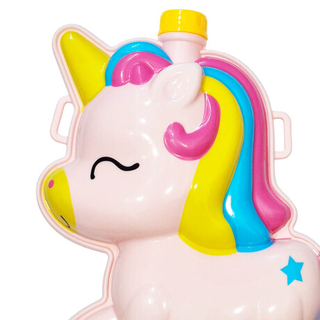 Pistola Juguete De Agua Con Mochila Infantil Verano Unicornio