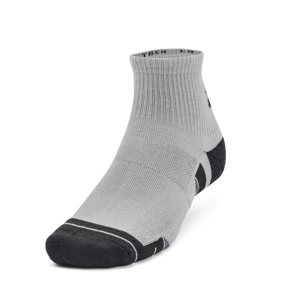 Medias Unisex Under Armour x3 Performance Tech Gris