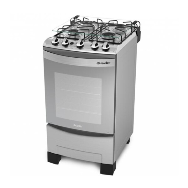 COCINA MUELLER DECORATO 4 H INOX COCINA MUELLER DECORATO 4 H INOX