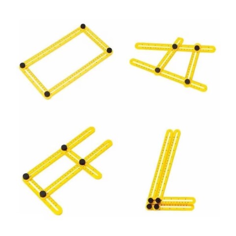 REGLA PLÁSTICA 4 ÁNGULOS Regla Plástica 4 ángulos