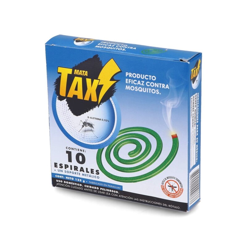 MATA TAX ESPIRALES X10UNI Mata Tax Espirales X10uni