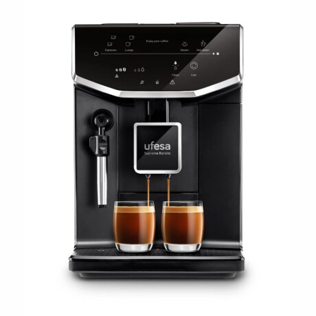 Cafetera Ufesa Super Automática Supreme Barista NEGRO