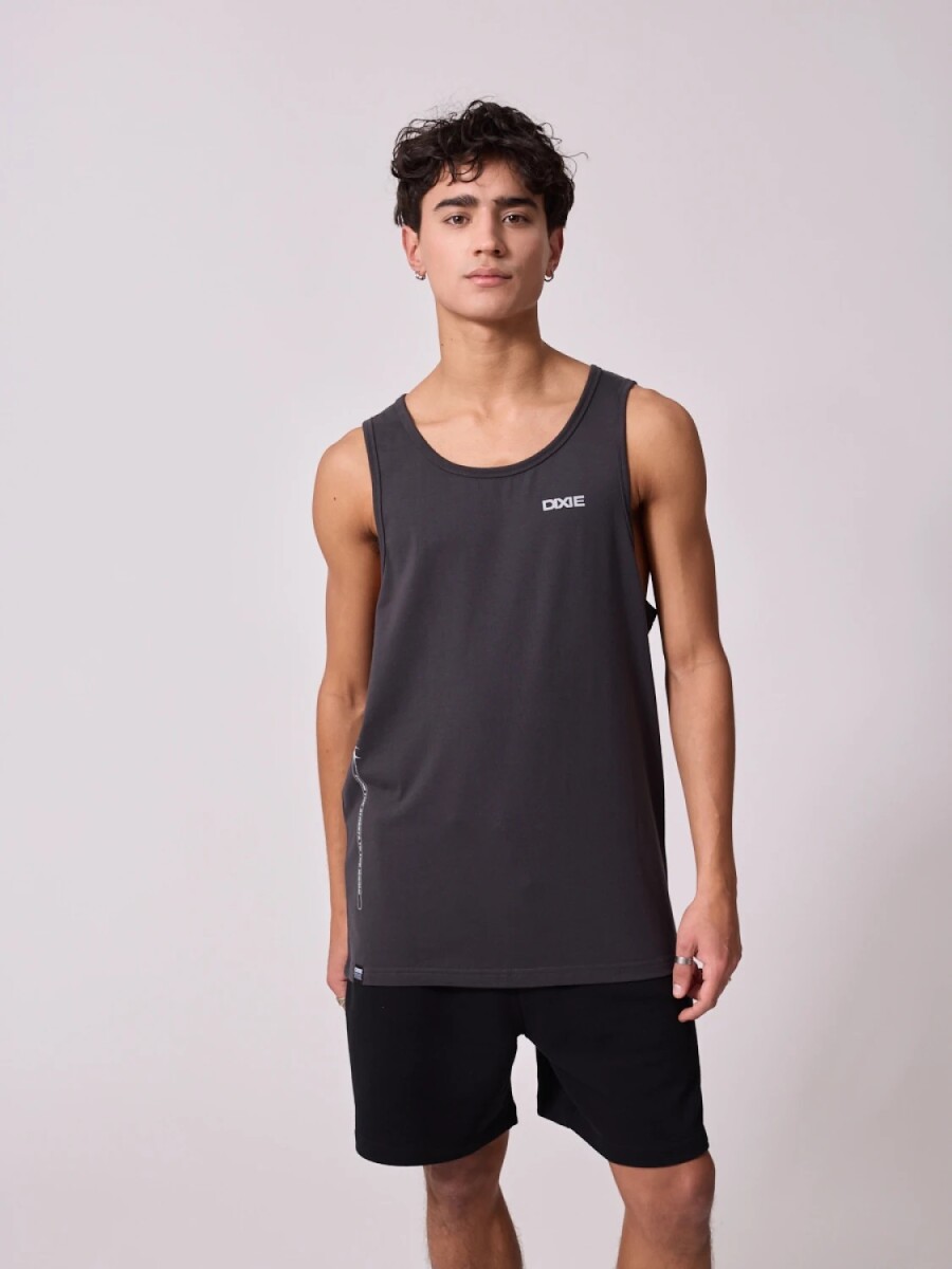 MUSCULOSA DIXIE SALCO - GRIS OSCUR 