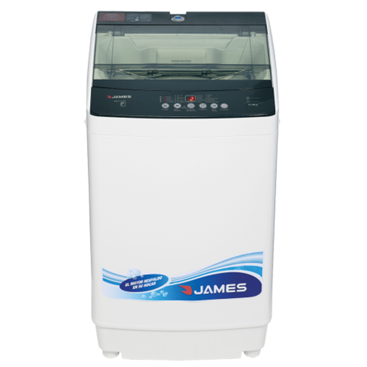 Lavarropas carga superior James WMTJ 680 