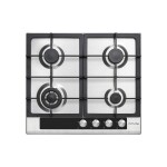 ANAFE FUTURA A GAS INOX 4 QUEMADORES FUT-AG600X-4 acero inoxidable