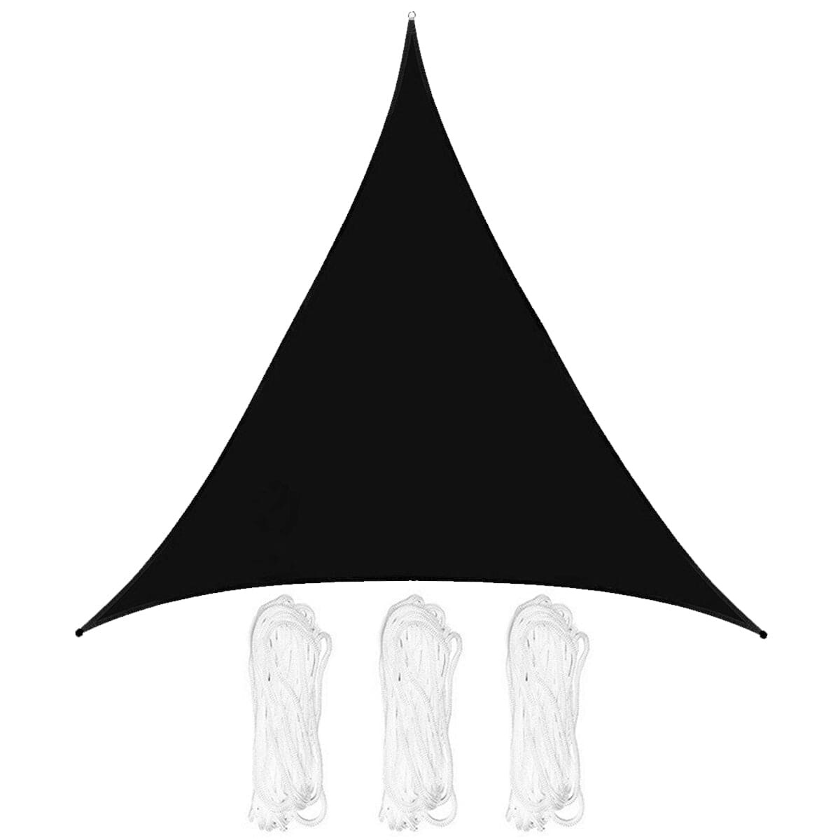 Lona Toldo Vela Triangular Filtro Uv 3,6m Sombra - Negro 