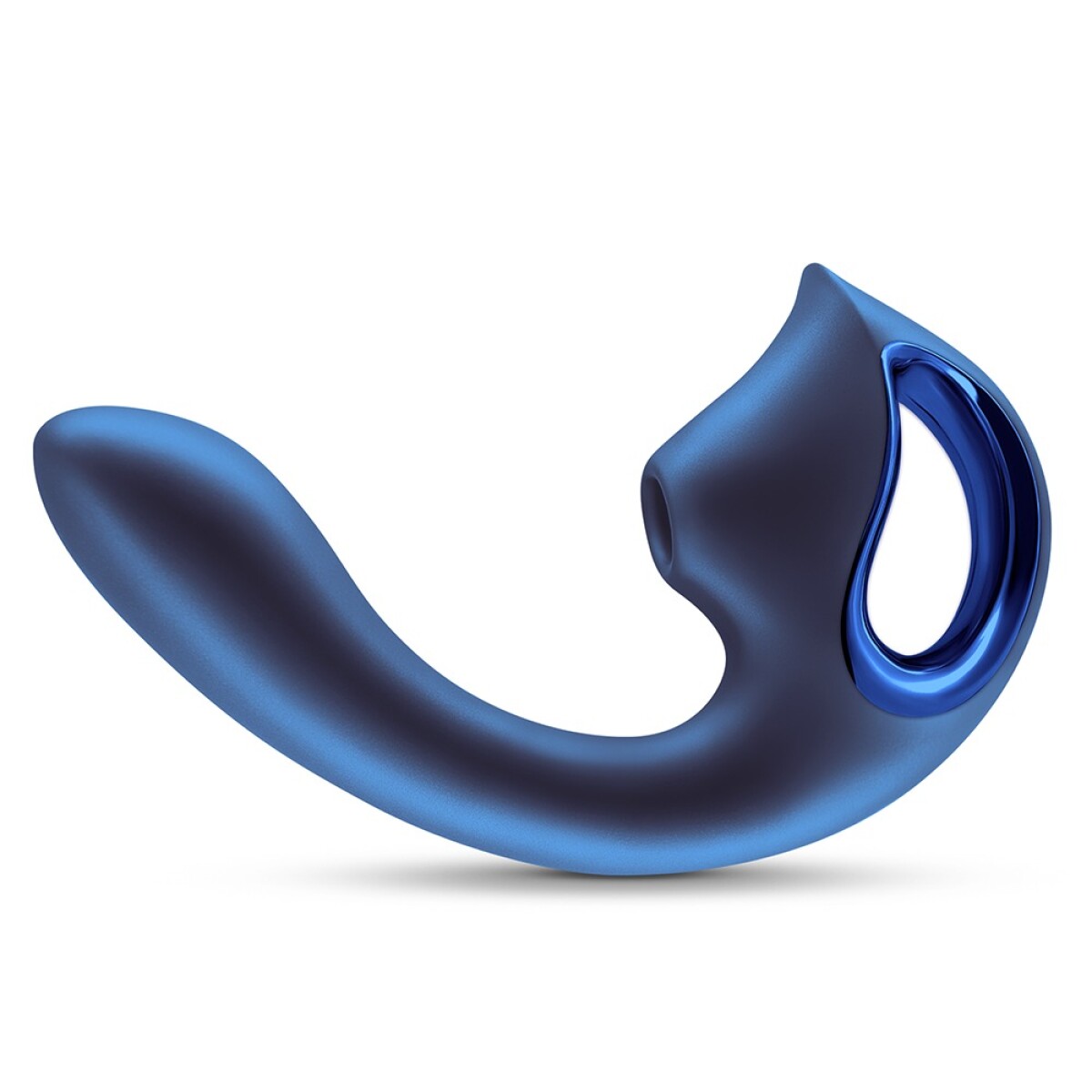 Vibrador Punto G Succionador Clítoris Seduction Kaia - Azul 