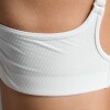 Bra Running Aero Mesh Medium Impact Mujer White/silver Reflective