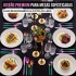 Set x24 Cubiertos de Acero Inoxidable Cuchillos tenedor cucharas Cocina IMBACK Multicolor Set x24 Cubiertos de Acero Inoxidable Cuchillos tenedor cucharas Cocina IMBACK Multicolor