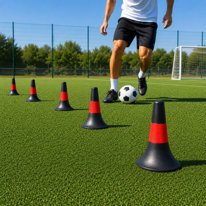 Cono de Entrenamiento Con Agarre Active Negro