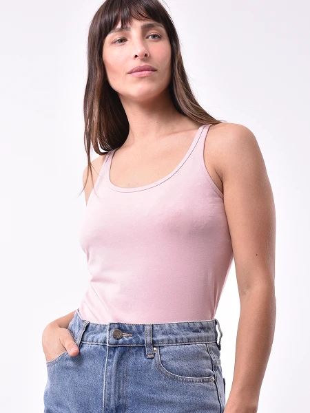 MUSCULOSA INTERIOR ROSA VIEJO