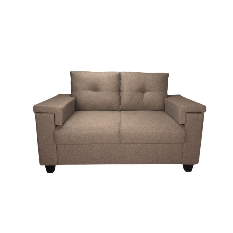 Juego de Living Eleganze 3 + 2 Marrón Juego de Living Eleganze 3 + 2 Marrón