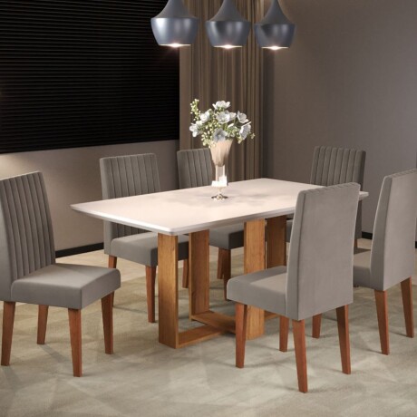 Juego De Comedor 6 Sillas Paladium Juego De Comedor 6 Sillas Paladium