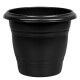 Maceta redonda 600 ml NEGRO