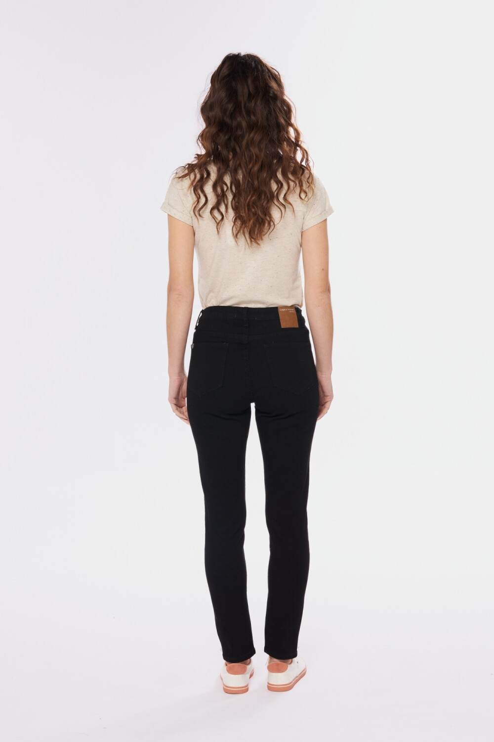 PANTALÓN DE JEAN SKINNY Negro