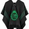 Poncho de niño bordado Verde