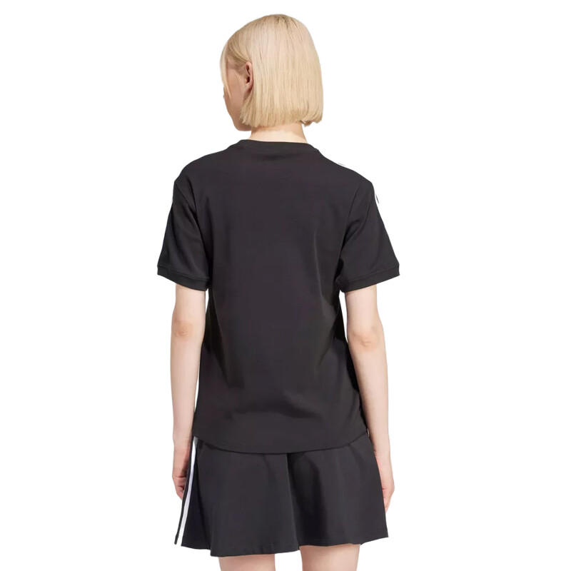 Remera Adidas 3 Stripe - Negro Remera Adidas 3 Stripe - Negro