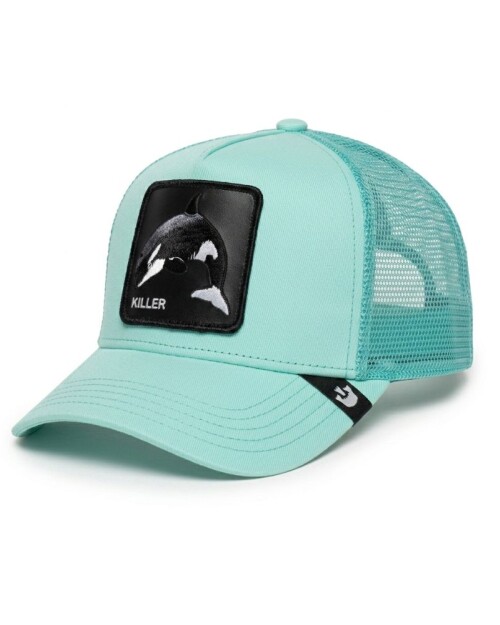 Gorra Goorin Bros Trucker Baseball - The Killer Orca Verde Agua