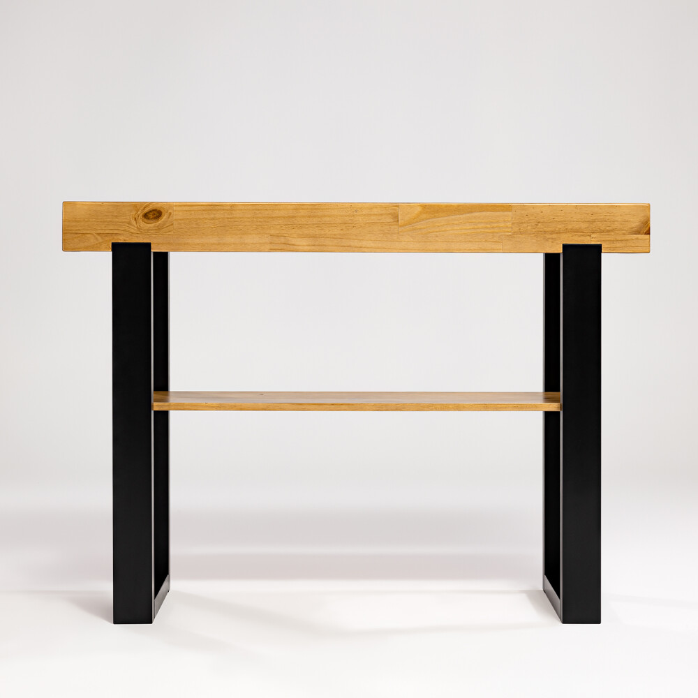 Mesa auxiliar - Aparador - Tapa en madera maciza Mesa auxiliar - Aparador - Tapa en madera maciza