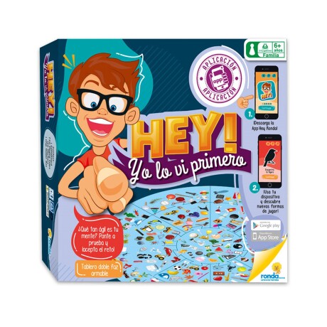 Juego de mesa Hey! Yo lo vi primero Ronda con aplicación Juego de mesa Hey! Yo lo vi primero Ronda con aplicación