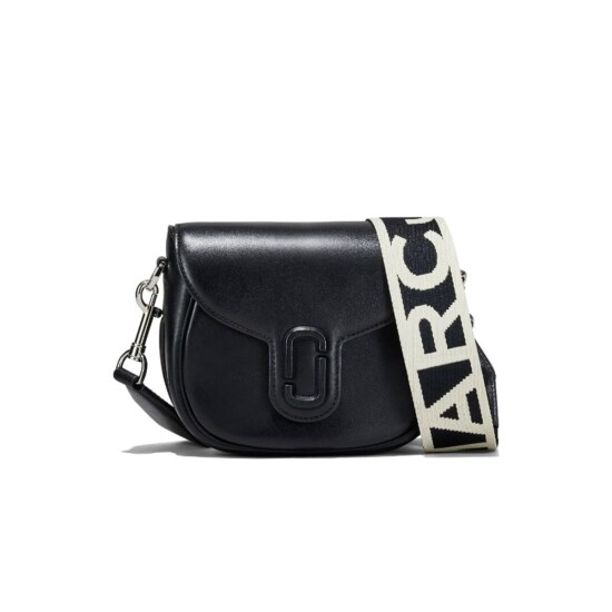 MARC JACOBS - THE COVERED J MARC SADDLE BAG Negro