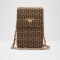 ABIDAH LIGHT BROWN MIX MAT TEXTILE LIGHT BROWN