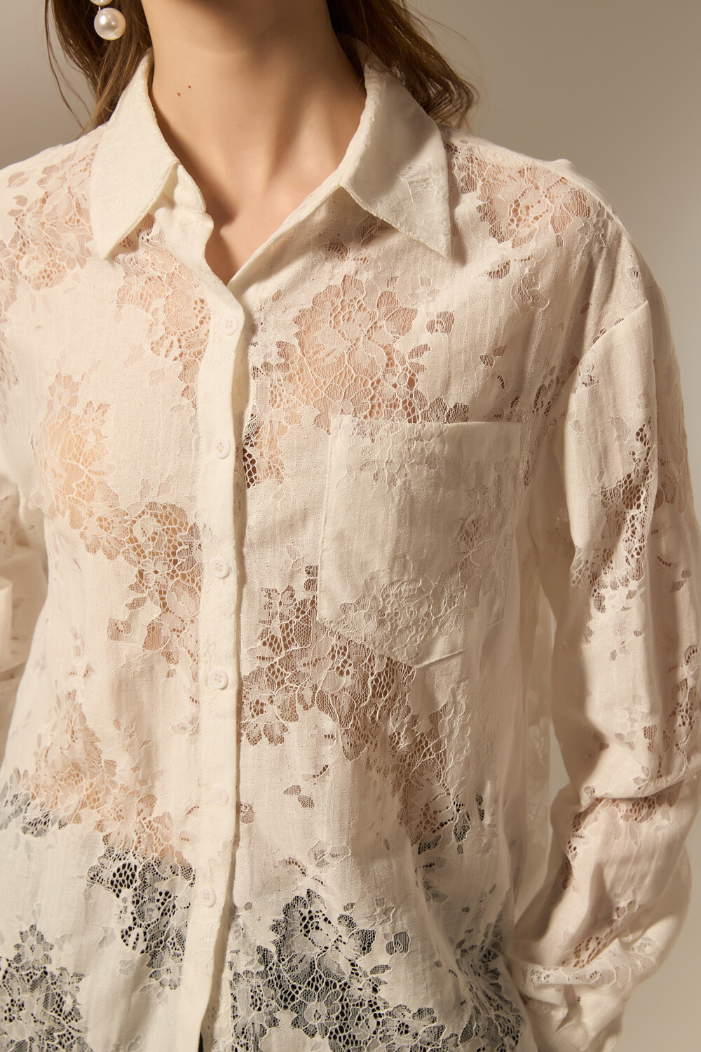 Camisa Valessa Marfil / Off White