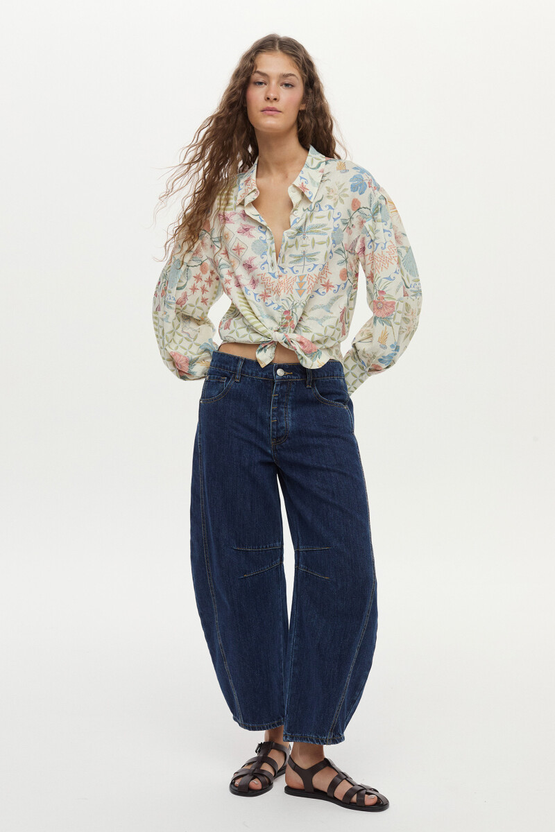 Jean Nogal Azul