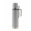 Termo Comet tapa mate Capri 1 Lt + bombilla Gris