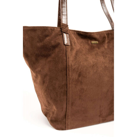 Travel Bag Gamuza Vegana Chocolate