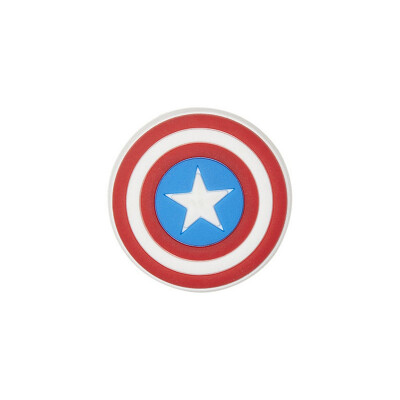 JIBBITZ CAPTAIN AMERICA SHIELD Multicolor