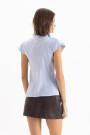 CAMISA HONEY Celeste