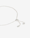 Pulseras Flexibles Strass Pulsera Con Dije Corazón Plata 925 - Plateado