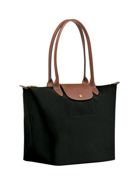 Longchamp -Cartera Longchamp plegable de nylon con cierre y asa larga, Le pliage L 0