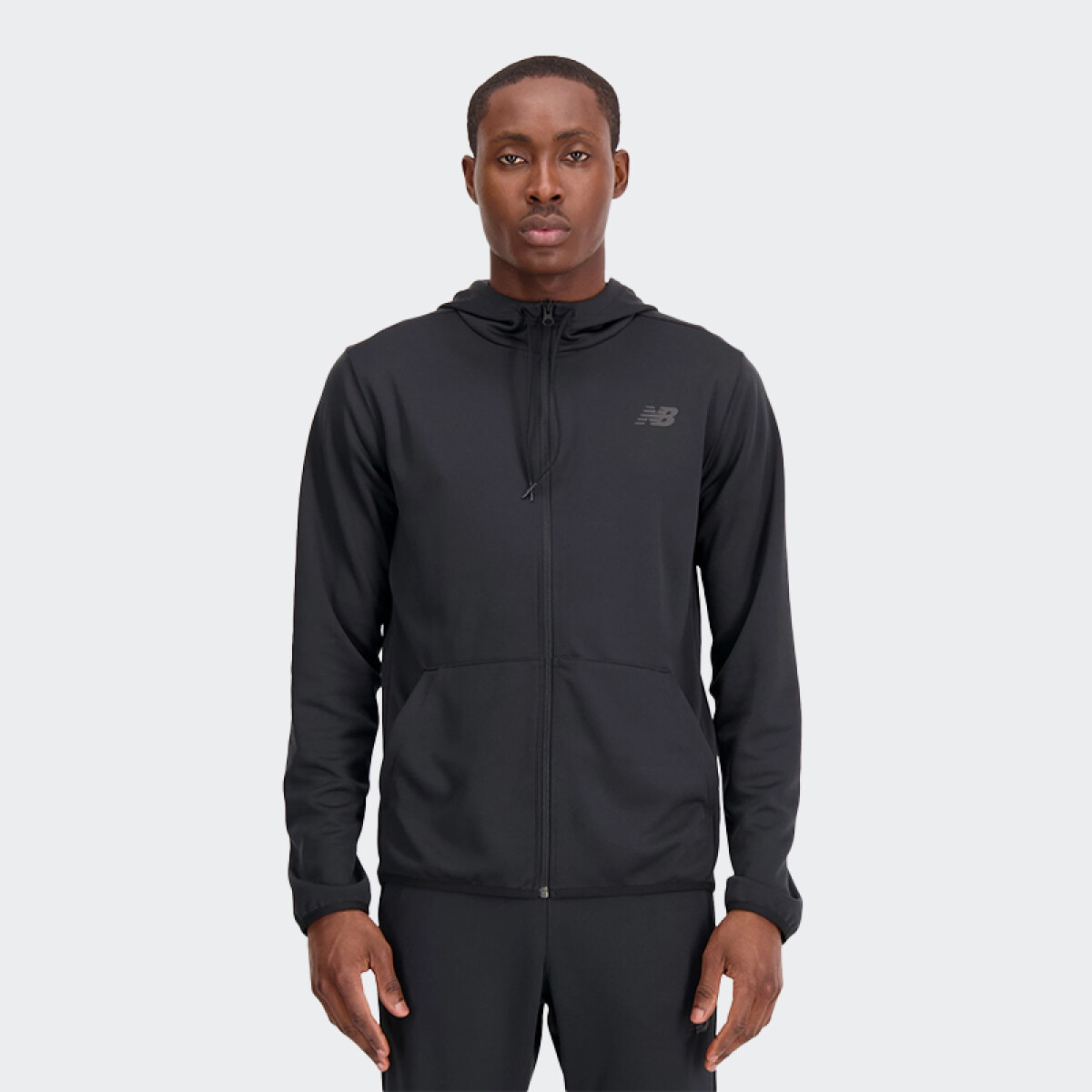 Campera New Balance Tenacity Knit - Negro 