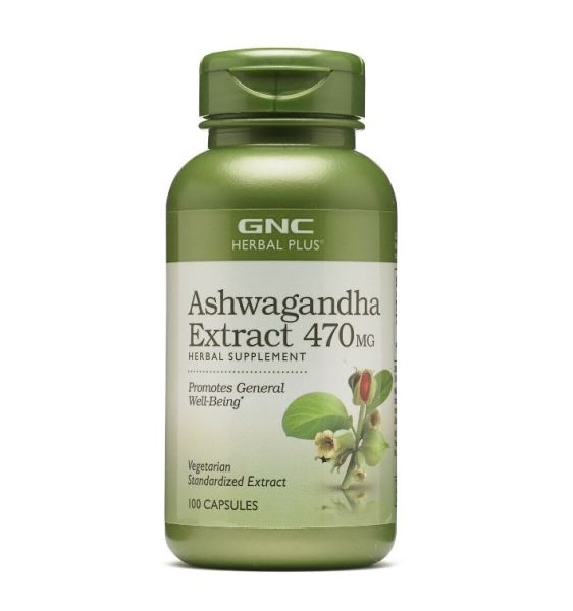ASHWAGANDHA EXTRACT 470 MG GNC X 60 CAPS 