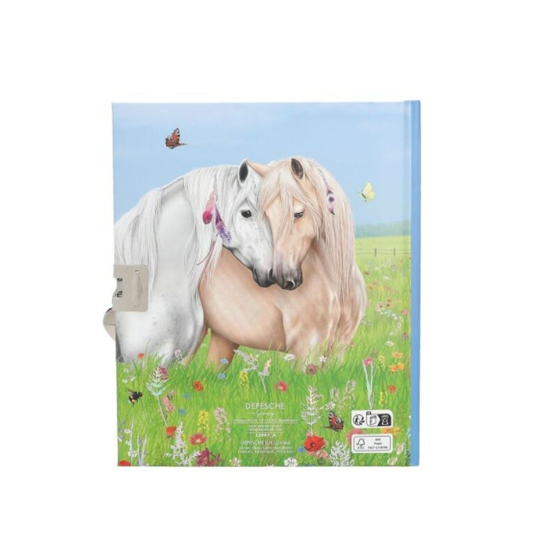 Diario íntimo con candado Miss Melody Diario íntimo con candado Miss Melody