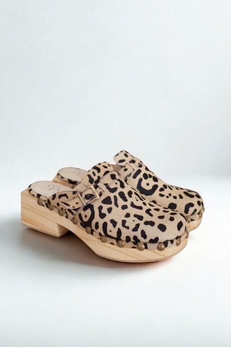 Zuecos Texas Animal Print Zuecos Texas Animal Print
