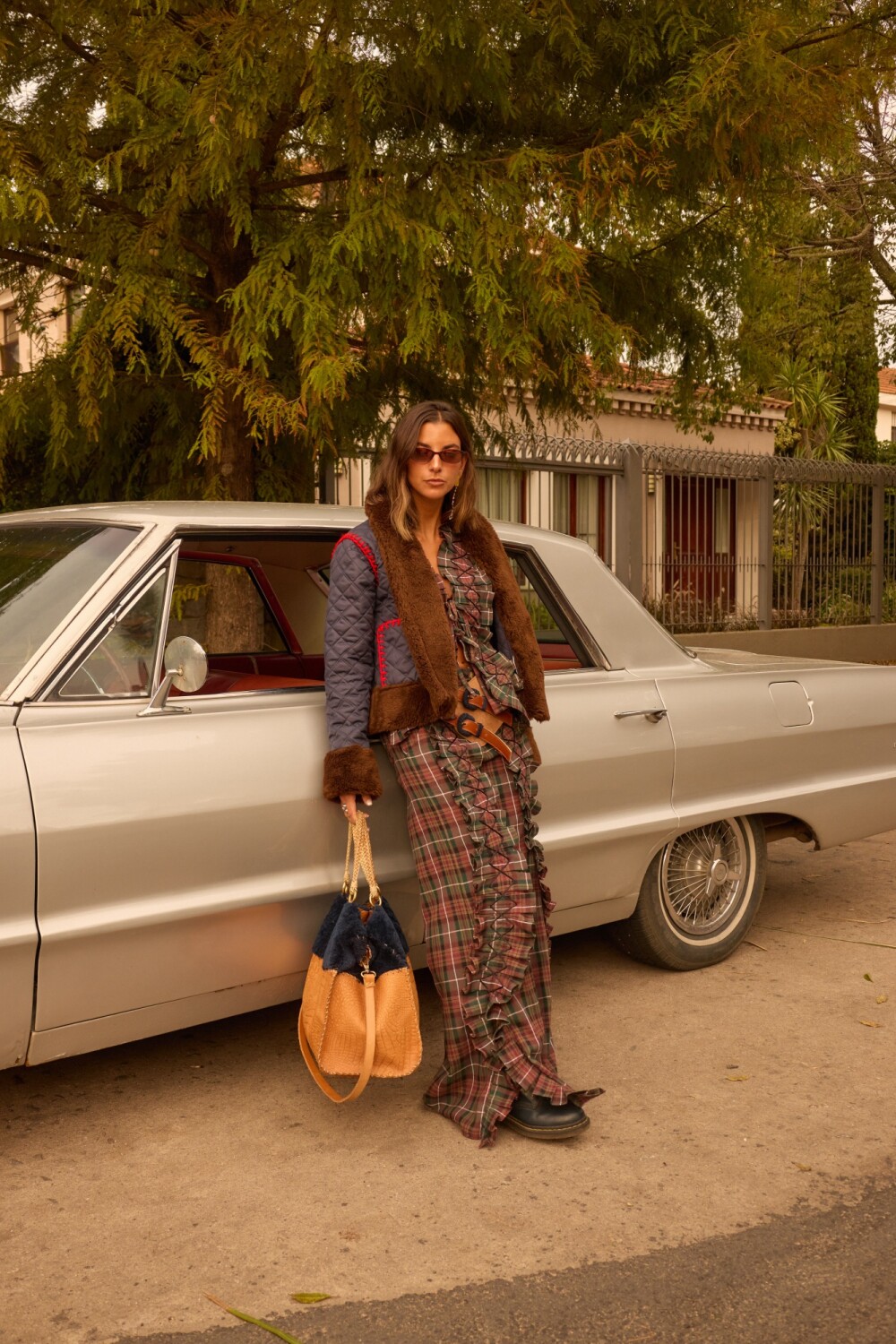 Cuadrillé Dancing Queen Pants Bordeaux / Verde