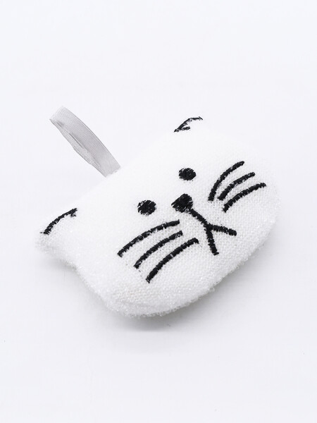 ESPONJA GATITO BLANCO