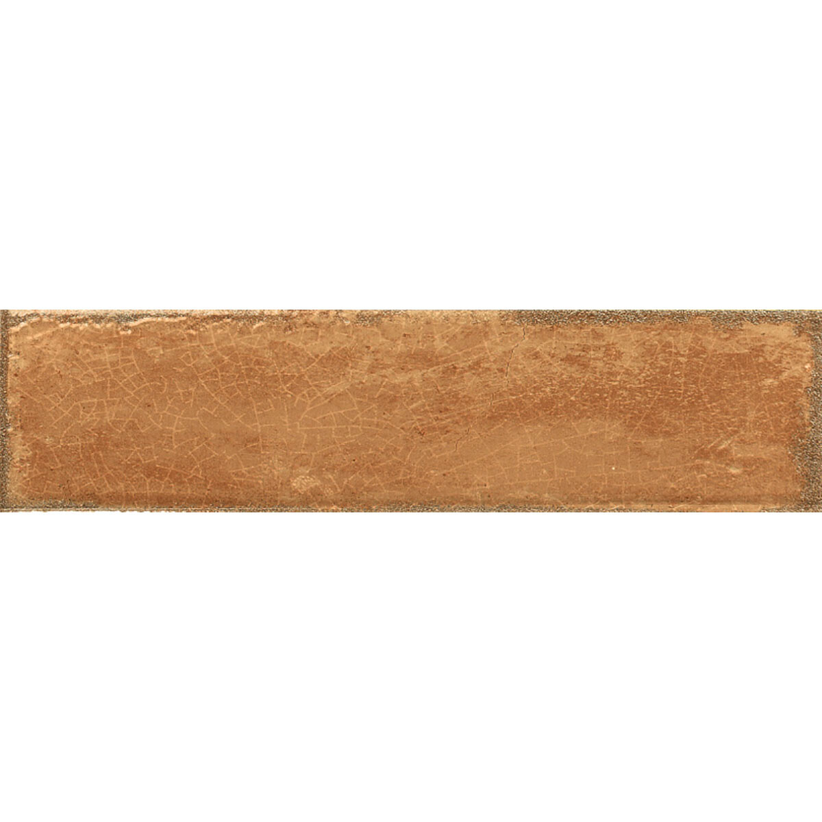 Ceramica Revestimiento Rectangular 7X28 Brillo Terracota 
