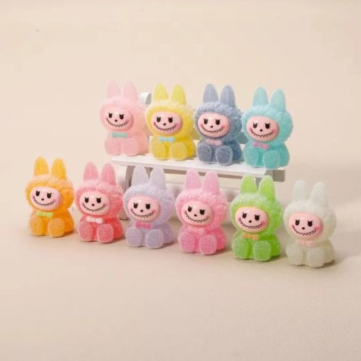 Mini labubu sentado sorpresa - Mini Labubu Sentado Sorpresa 