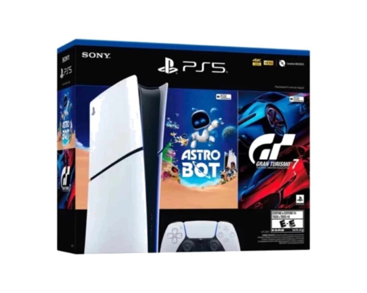 Consola Sony PlayStation 5 Slim Digital + ASTRO BOT + Gran Turismo 7 